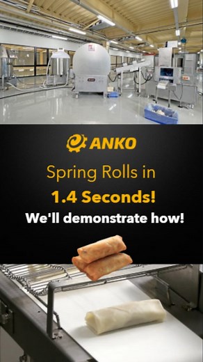 [ONLINE DEMO] Sign up soon! https://anko.link/8b5rpw Spring Rolls in 1.4 Seconds! We'll demonstrate how! The event takes place on November 20 at 5:00 p.m. (Taiwan Time)—remember to check your time zone! 🌍🌏 Time Zones: 🇻🇳 4:00 PM (Vietnam) 🇮🇳 2:30 PM (India) 🇿🇦 11:00 AM (South Africa) 🇦🇺 8:00 PM (Sydney, Australia) #ANKOFoodMachine #ANKOFoodTech #FoodMachines #SpringRolls #Lumpia #Demo #FoodIndustry #FoodMachinery #FoodProcessingMachines #FoodProcessing #FoodTechnology #FoodAutomation #