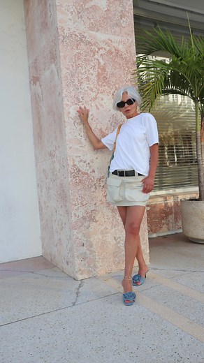 Grece Ghanem on Instagram: "Back to basics with a twist 🤍 #fashioninspo"