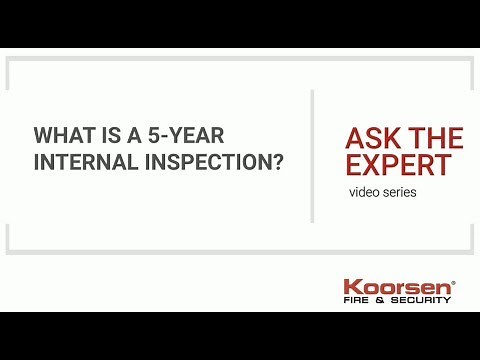 Fire Sprinkler FAQs - What Is a 5-Year Internal Inspection?