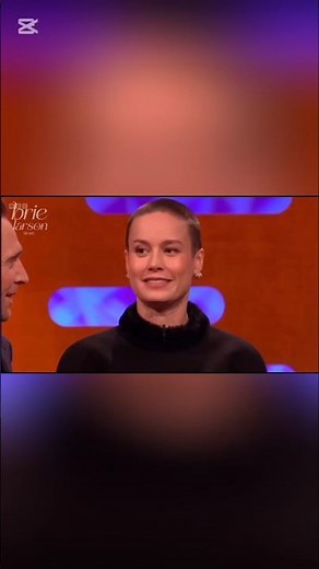 Brie Larson at Graham Norton Show with Tom Hiddleston #brielarson #brielarsonedit #marvelactress