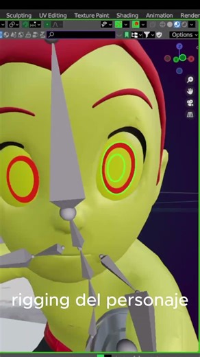 Agregar personaje 3d a videoclip #3d #blender