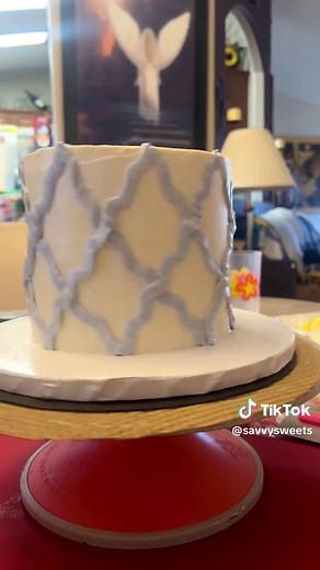 Lemon Baby Shower Cake with Mama Mia Vibes