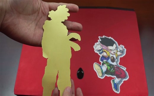 SparkMaker LaserPro-激光雕刻机贴纸材质龙珠激光切割视频