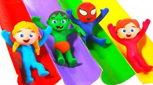 90K views · 2.1K reactions | Baby And His Friends Having Fun On The Slides  Cartoons For Kids  | Cartoon KIDS | Facebook