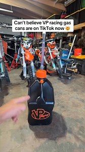 89 reactions · 26 comments | VP Racing Cans 3 Pack With Fuel Pump ⛽This 5.5-gallon Racing gas container is a must-have for mechanics on-the-go! ️Durable, fast pours, and compact - perfect for fueling up ATVs, dirt bikes, lawn equipment, or race vehicles. | Timo Busch | Facebook