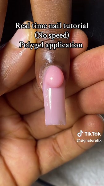 Polygel Nail Application Tutorial Explained Step-by-Step