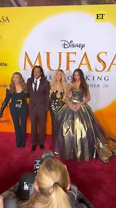 We're not lion 🦁 when we say Beyoncé, Blue Ivy, Jay-Z and Tina Knowles shut the ‘Mufasa’ carpet down. 👏🎬 | Entertainment Tonight
