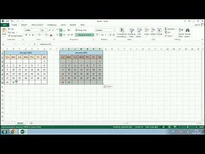 2023 ka calendar excel main ese banaye | Calendar in Excel | 2023 Calendar