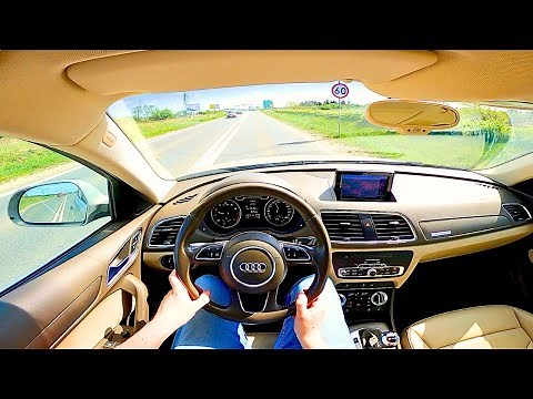 Audi Q3 2.0 tfsi 170HP S-tronic (2012) POV Test Drive & Acceleration 0-100