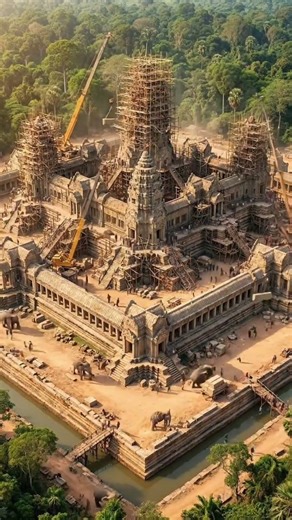 Angkor Wat Built in 30 Years… Destroyed by Time in 1 Million Years