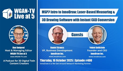 400-WGAN-TV - MSP? Intro to InnoDraw Laser-based Measuring and 3D Drawing Software