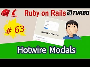 Ruby on Rails #63 Hotwire Modals (the right way)