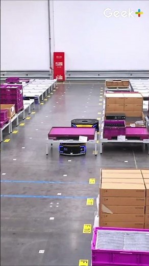 Geek+ x BMW | Shelf-to-Person Solution for Smart Manufacturing #future #Geekplus #robot