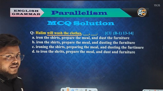4.1K views · 72 reactions | Parallelism এর চমৎকার একটি MCQ! | Alom's English Center | Facebook