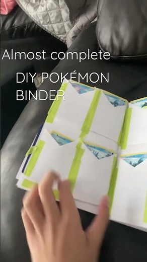 Custom Diy pokemon binder