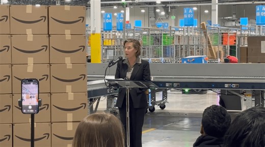 Amazon opens new delivery station in Tarboro
