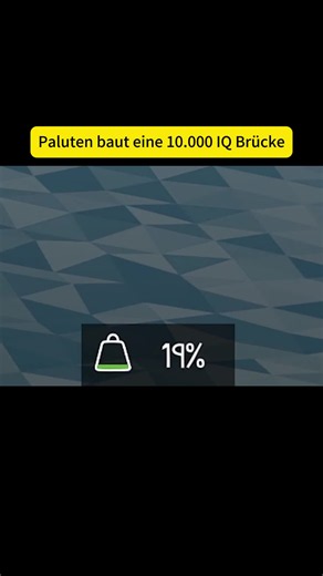 Paluten 10000 IQ Brücke Gaming Trick erklärt