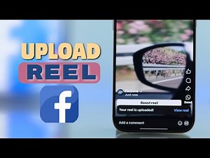 How To Upload Reels On Facebook! [2025]