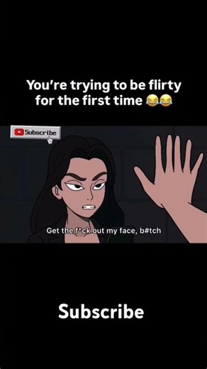 That awkward moment when your first flirt turns into your first insult 😭🔥#awkward