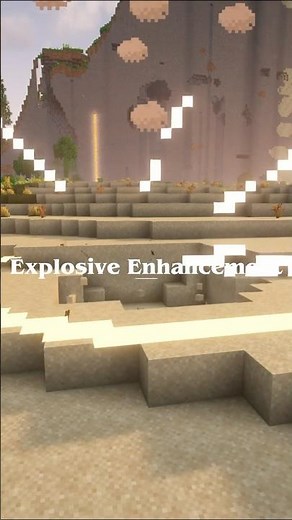 MOD SHOWCASE - Explosive Enhancement #minecraft #minecraftmod #explosiveenhancement #moddedminecraft