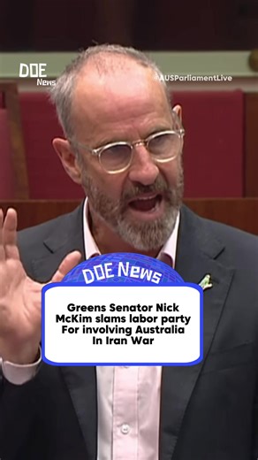 Nick McKim Slams Labor Party Over Iran War Involvement