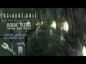 Resident Evil - Aqua Ring Control Room Puzzle & Shark Area (Full Guide)