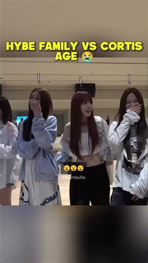 Cortis ages making txt & lesserafim stunned #cortis #txt #&team #lesserafim #shorts #cortis_bighit