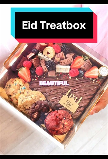 The sweetest way to celebrate Eid 🤍 A beautiful box filled with our signature brownie slab and freshly baked New York style cookies — perfect for gifting loved ones or elevating your own table. Available only the day before Eid Limited quantities available. Because Eid deserves something special. #viral #fyp #eid #giftidea #dessert @LOGICIAN©