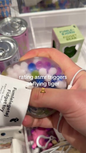 Rating ASMR Triggers and Fidget Toys at Flying Tiger
