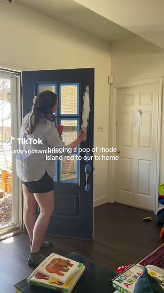 Transforming Our Texas Home with Red Door Charm