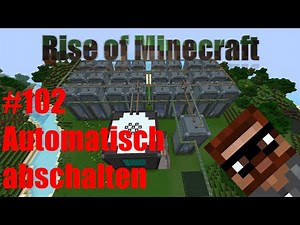 Automatisch Abschalten | Rise of Minecraft #102