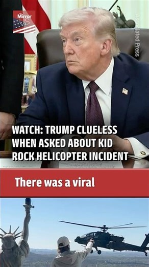 Trump Clueless About Kid Rock Helicopter Stunt in Nashville #news #trump #politics #army #military