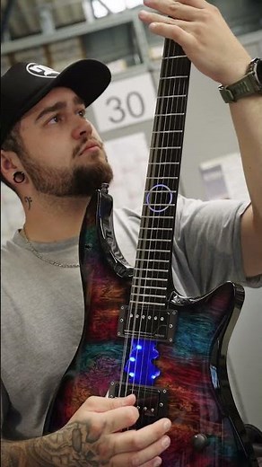 🎸🔥 A Custom Masterpiece for Devin Townsend 🔥🎸 custom made Framus Stormbender for Devin Townsend