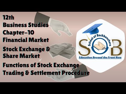 12th Business Studies | Chap-10 | Financial Market | Part 3 Instruments of Money Market