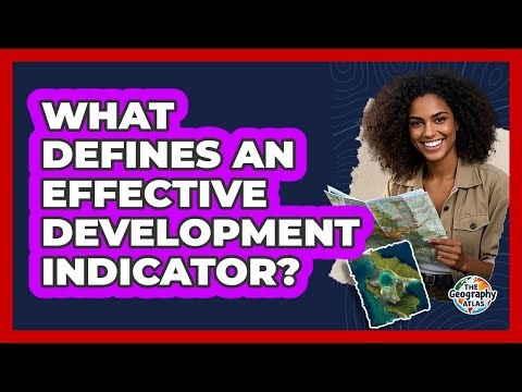 What Defines an Effective Development Indicator?