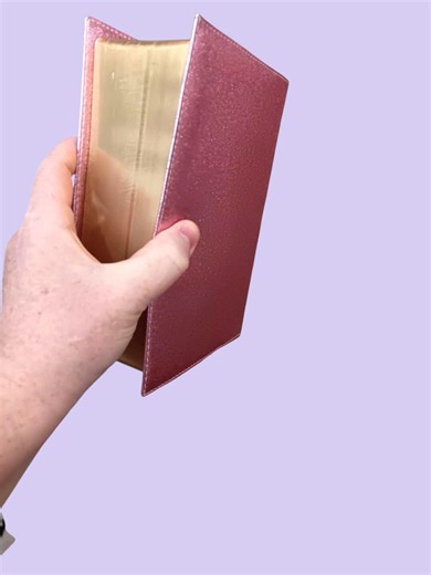 Glittery Pink Regular Size LDS Quad Simulated Leather Slip Cover, LDS Scripture Slipcover, Pink Scriptures - Etsy