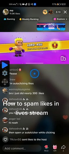 How to Spam Likes in TikTok Live Streams