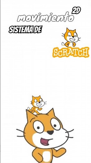🎮 Cómo hacer un sistema de movimiento 2D en Scratch 🚀