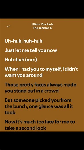 I Want You Back lyrics — The Jackson 5 lyric video