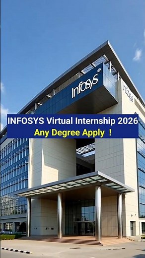 Infosys Virtual Internship 2026 tamil #shorts