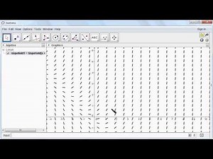 Slope Fields by Geogebra