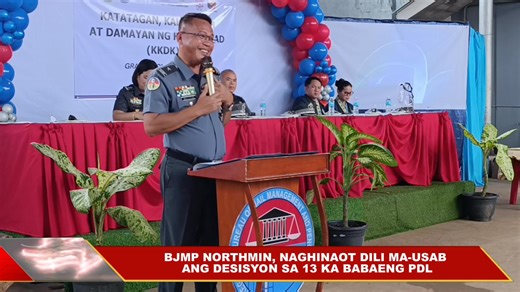 13 KA BABAE NGA NASUGAMAK SA ILLEGAL NGA BINUHATAN, MI-GRADWAR SA PROGRAMA SA BJMP NORTHERN MINDANAO via Noel Registos #InTheHeartOfChangingLives #bjmpnorthernmindanao #kkdk | 102.5 Brigada News FM CdeO