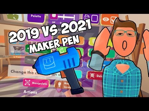 2019 Vs 2021: The Maker Pen (REC ROOM)