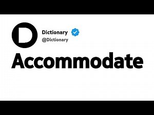 Accommodate Synonyms | Thesaurus | Similar Words