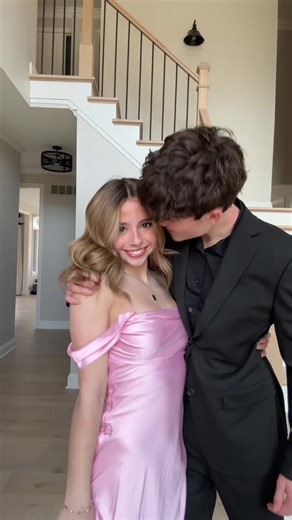 Prom with @Beginning Boutique 💕😚 My lookbook is live! Shop now via link in bio 🤍🎀 @Lucas Naspinsky #promtransition #couplestiktok #beginningboutique #viralvideo #outfit