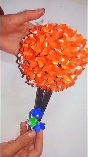 Ide Hiasan Dinding Dari Kertas Origami Super Mudah #diyhiasandinding #artorigamidinding