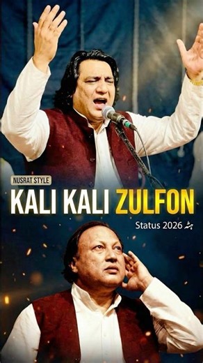 Kali Kali Zulfon High Note 😳 Nusrat Fans Shocked | Qawali Status 2026