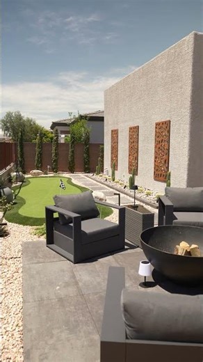 Modern Las Vegas Backyard Transformation