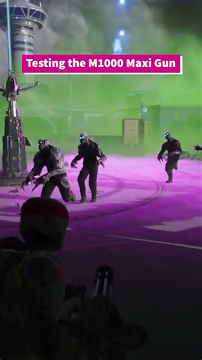Testing Helldivers 2's Craziest Minigun #helldivers2 #weapons #shorts