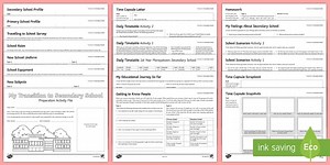 Transition to Secondary School Resources Pack